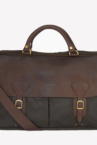 Wax Leather Briefcase