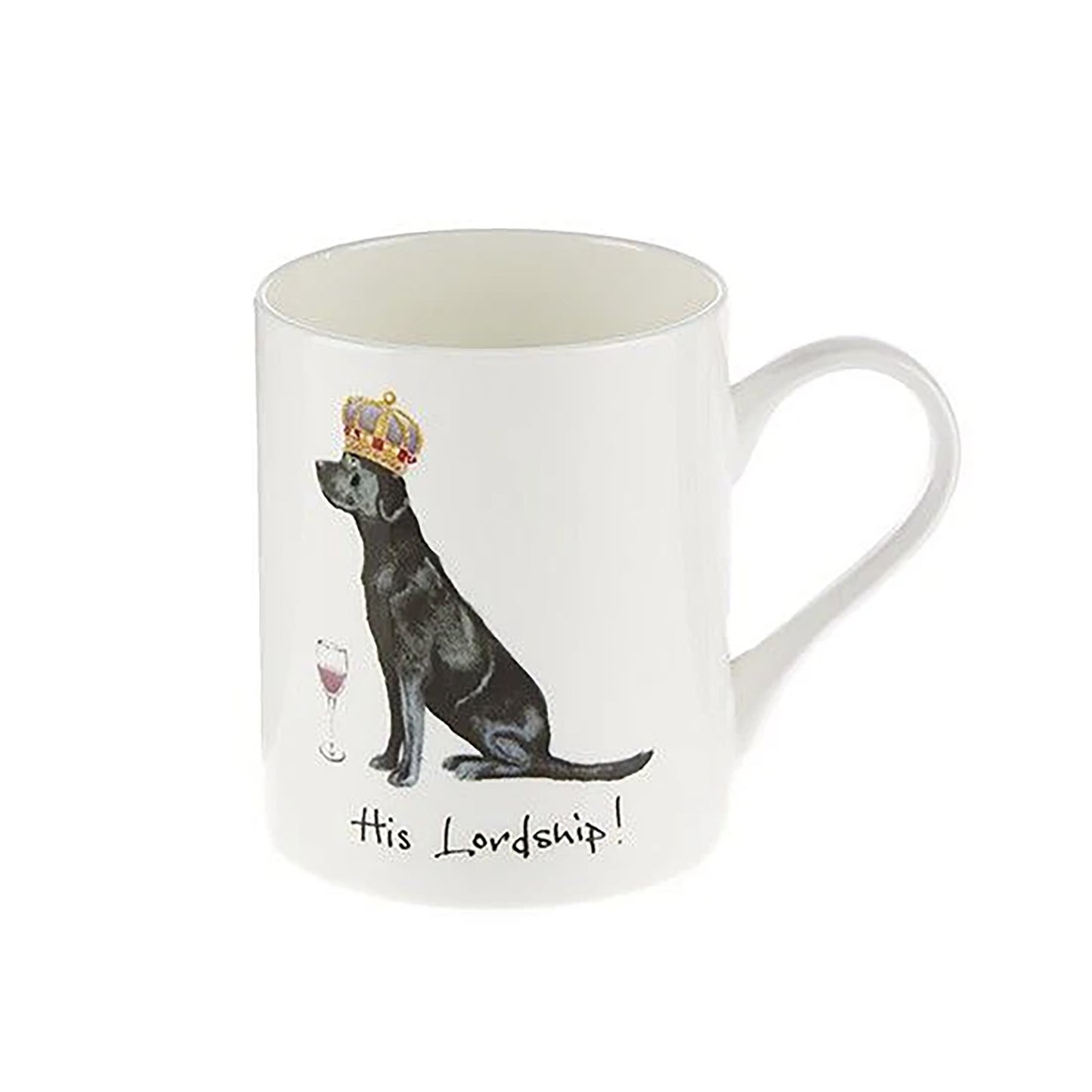 Fine Bone China Mug His Lordship Labrador