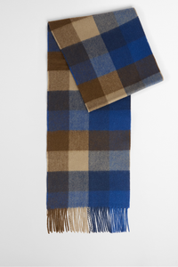 Lambswool Tattersall Scarf