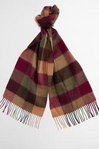 Lambswool Tattersall Scarf