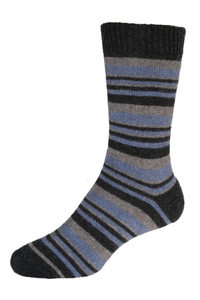 Possum Merino Stripe Sock