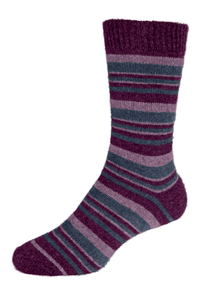 Possum Merino Stripe Sock