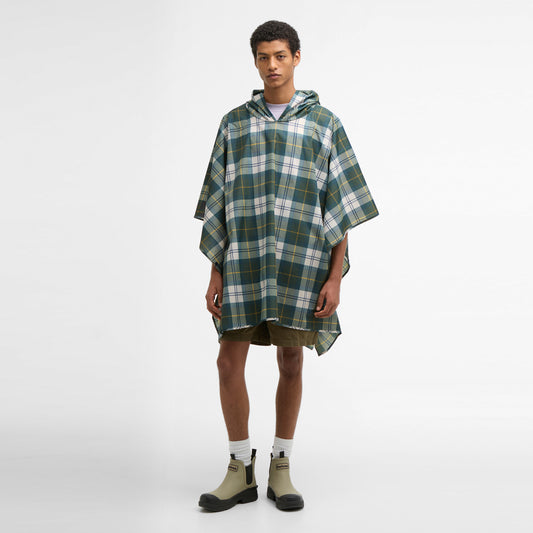 Tartan Showerproof Poncho