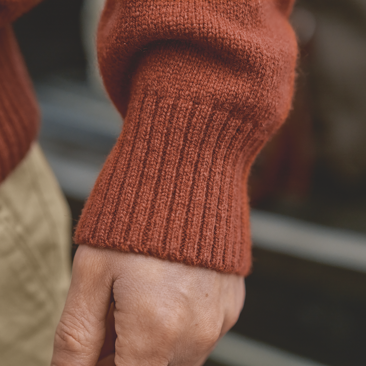 Vincent Merino Half Zip Pullover