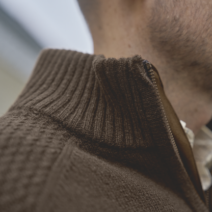 Vincent Merino Half Zip Pullover