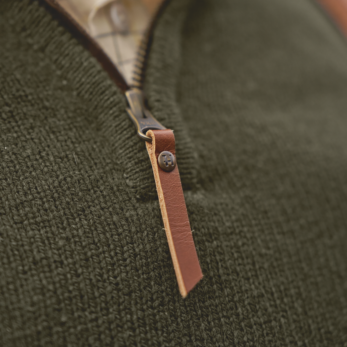 Vincent Merino Half Zip Pullover