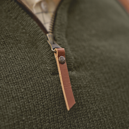 Vincent Merino Half Zip Pullover