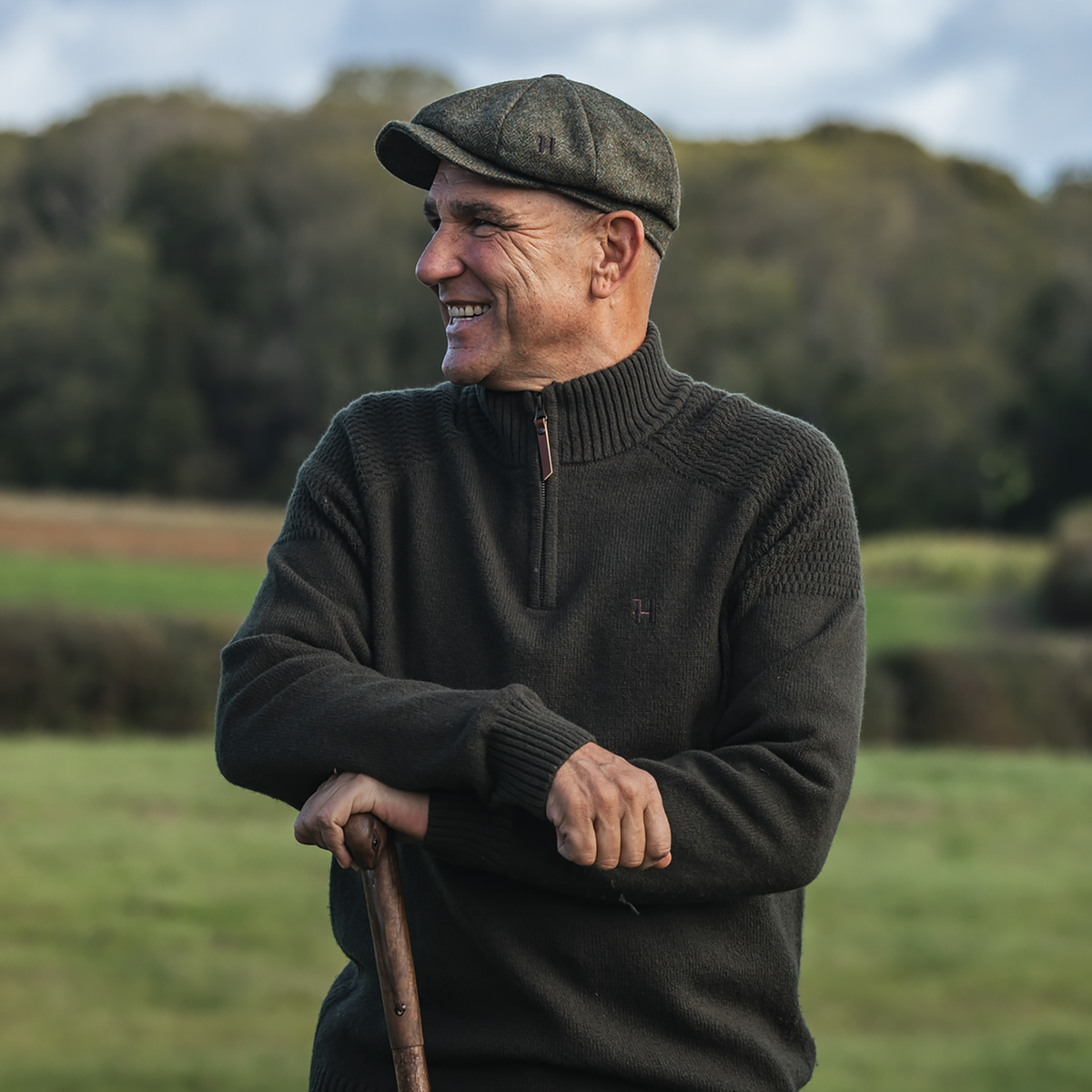 Vincent Merino Half Zip Pullover