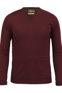 Sussex V-Neck Merino Knit